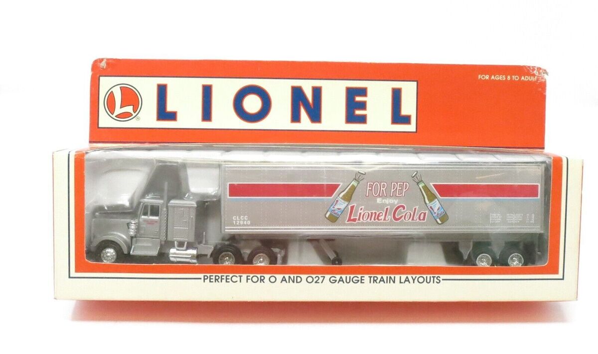 Lionel 6-29271 O Gauge Lionel Cola Tractor Trailer EX/Box