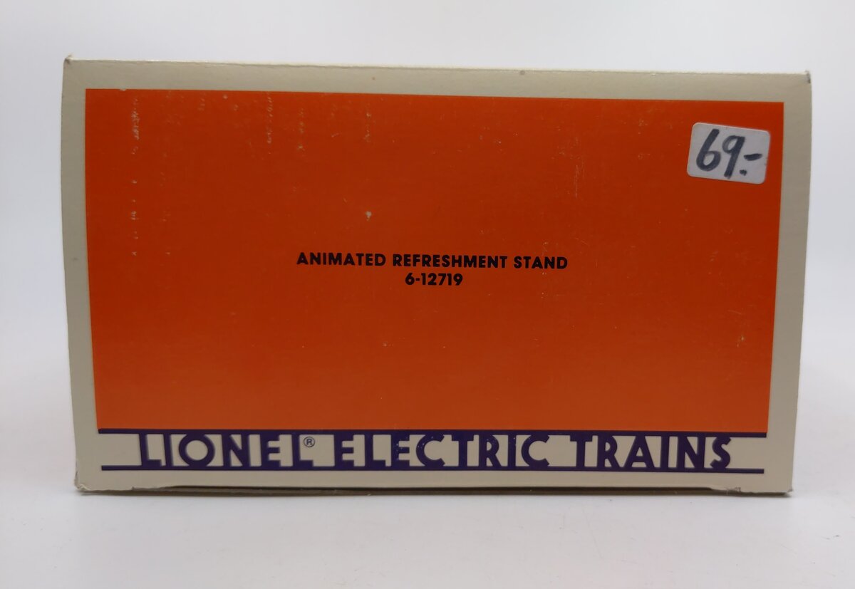 Lionel 6-12719 O Animated Refreshment Stand LN/Box