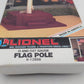 Lionel 6-12898 O/O27 Flag Pole W/ Lionel Pennant Kit