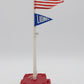 Lionel 6-12898 O/O27 Flag Pole W/ Lionel Pennant Kit