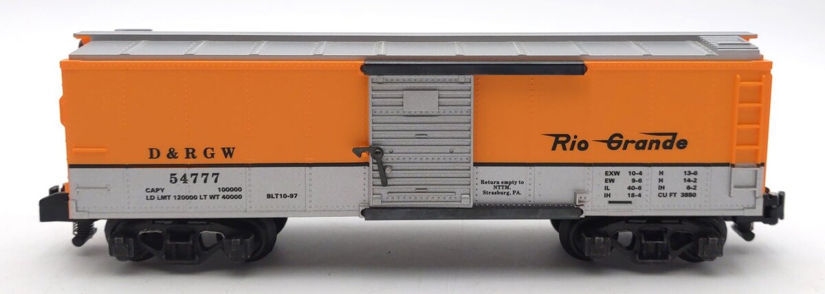 American Flyer 6-48204 S Scale Denver & Rio Grande Western TCA Boxcar #54777 LN/Box