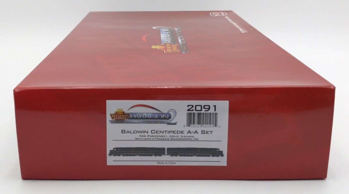 Broadway Limited 2091 HO PRR Baldwin Centipede AA Diesel Engines w/DCC 5833/5821