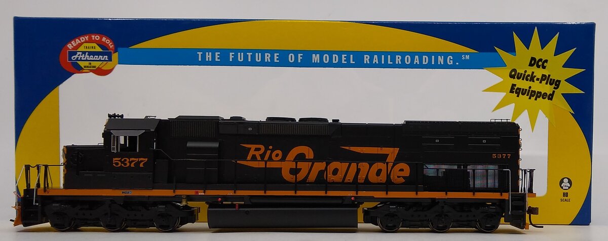 Athearn 95142 Denver & Rio Grande Western SD40T-2 Diesel Locomotive #5377