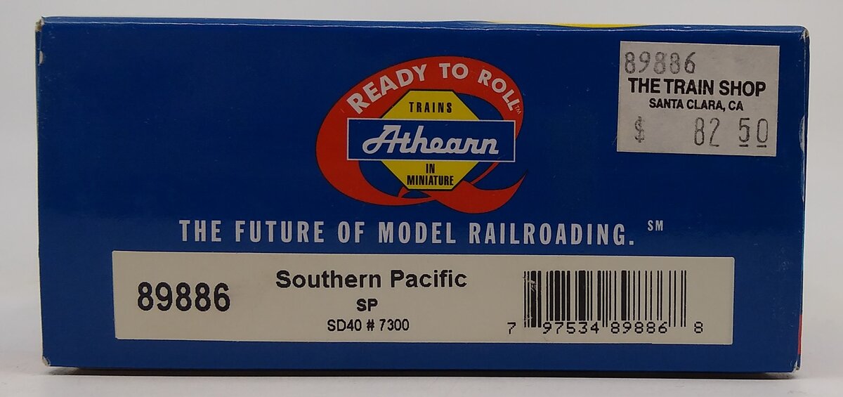 Athearn 89886 HO Southern Pacific Ready to Run SD40 Diesel Locomotive #7300