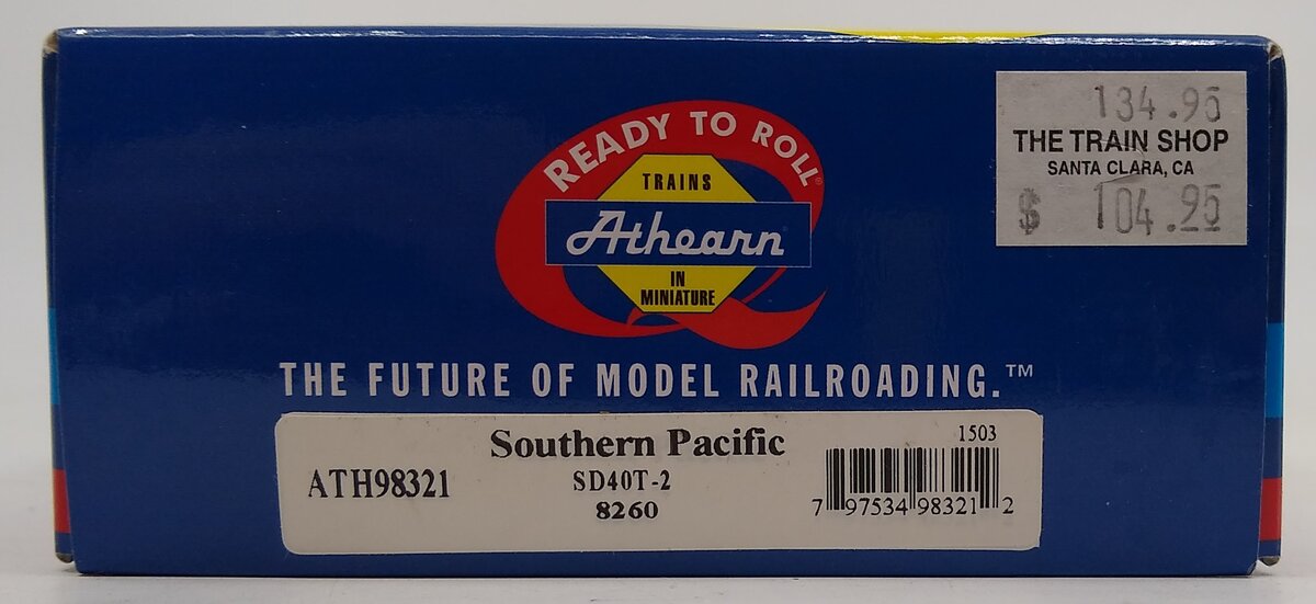 Athearn 98321 HO Southern Pacific RTR SD40T-2 Diesel Locomotive #8260