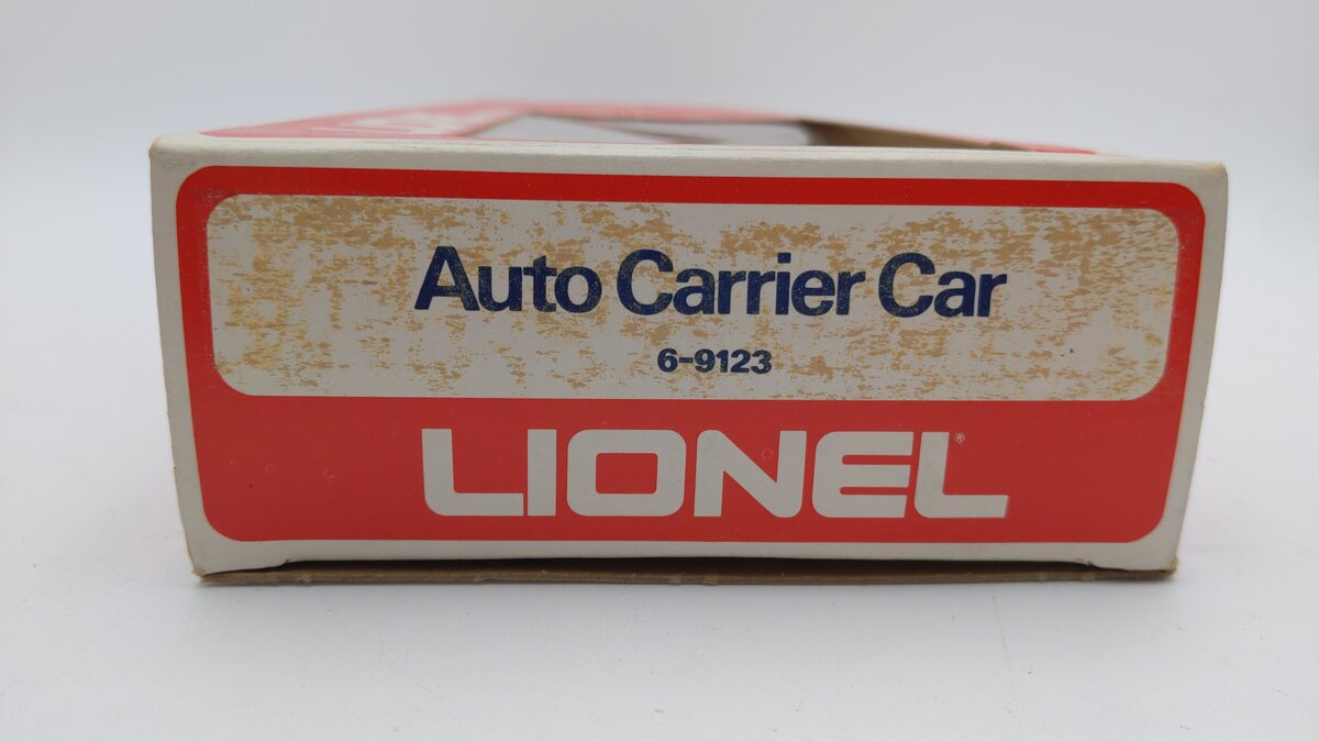 Lionel 6-9123 O Gauge Norfolk & Western 3-Tier Auto Carrier Car Brown LN/Box