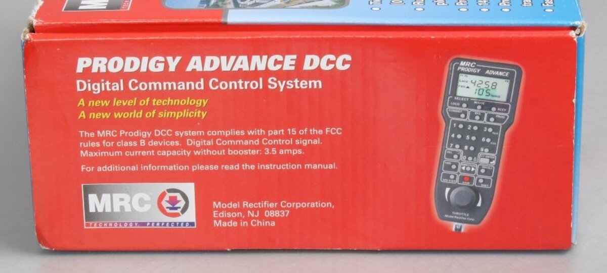 MRC 0001414 Prodigy Advance Squared DCC System LN/Box