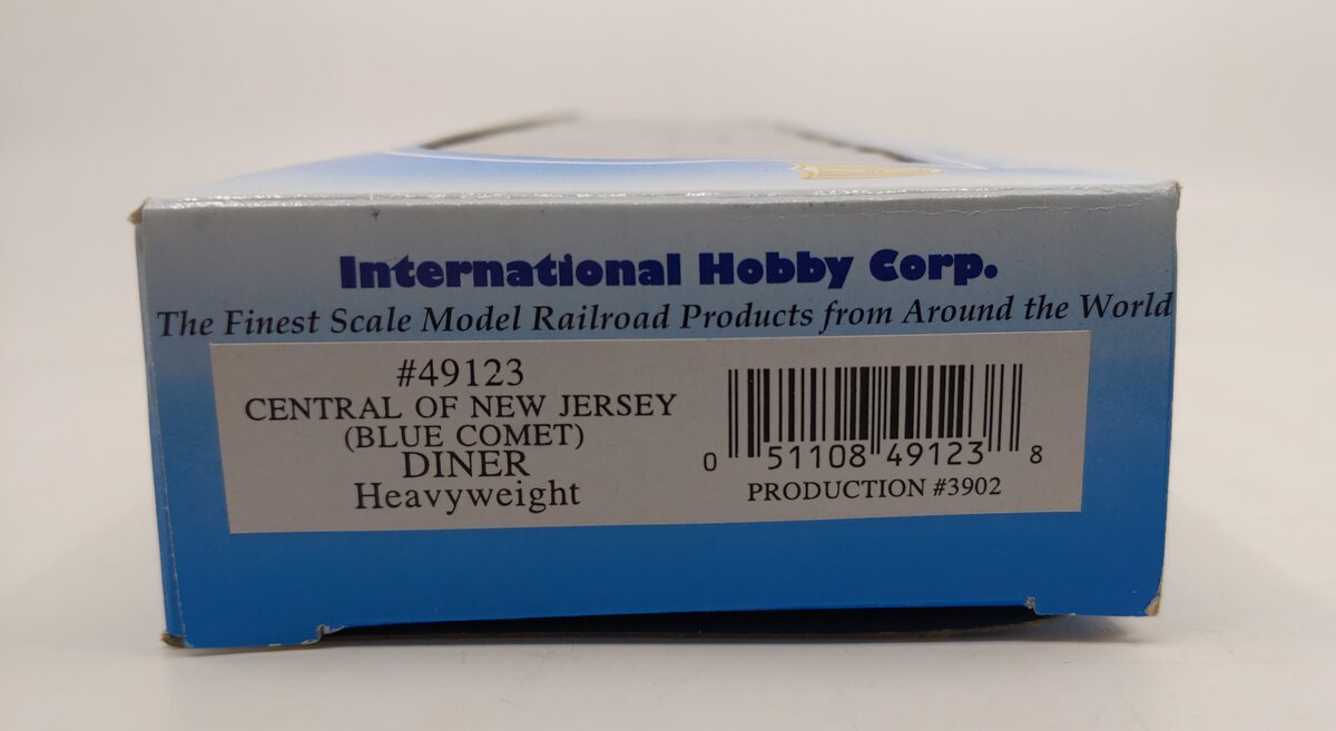 IHC 49123 HO CNJ Heavyweight Diner Passenger Car