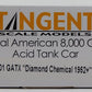 Tangent 13014-01 HO Diamond Chemical 1952+ Tank Car #54581 NIB