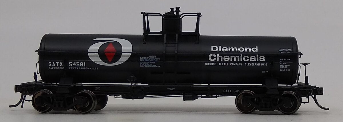 Tangent 13014-01 HO Diamond Chemical 1952+ Tank Car #54581 NIB