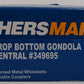 Walthers 910-5659 HO New York Central 40' Drop Bottom Gondola #349695