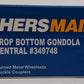 Walthers 910-5660 HO Scale NYC 40' Drop Bottom Gondola #349748