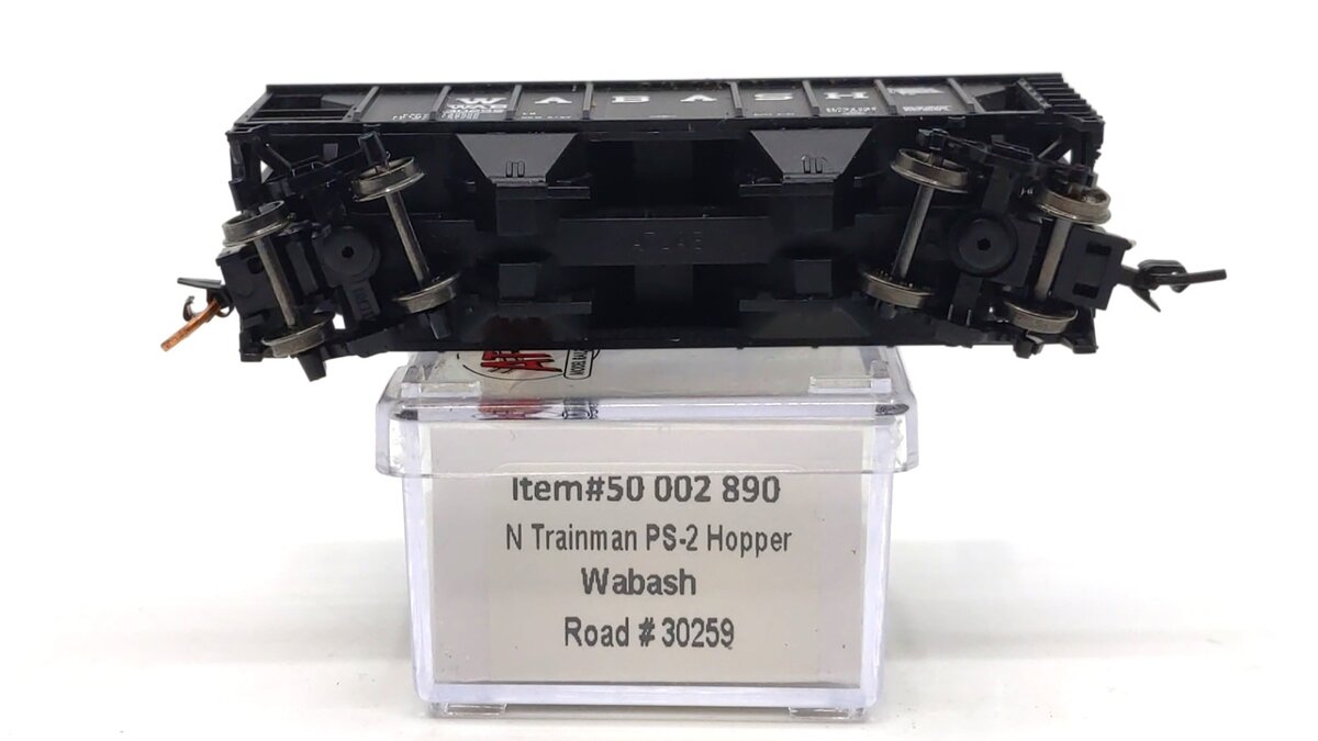 Atlas 50002890 N Wabash Trainman PS-2 Covered Hopper #30259