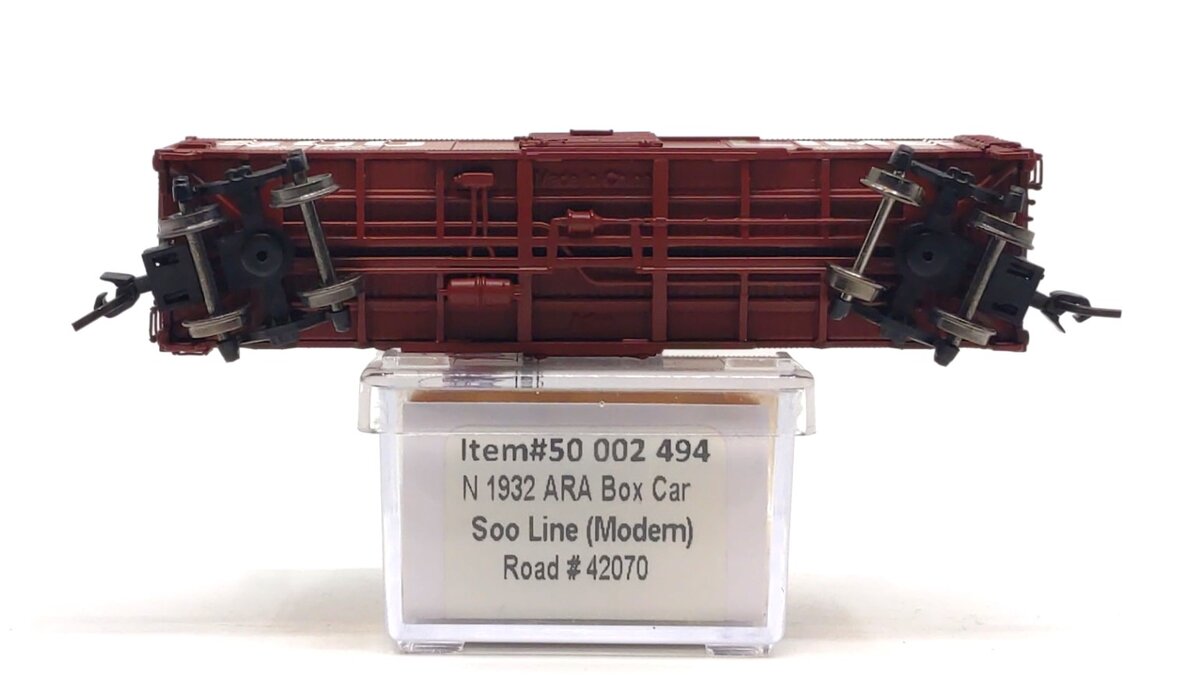 Atlas 50002494 N Soo Line 1932 ARA 40' Steel Boxcar #42070