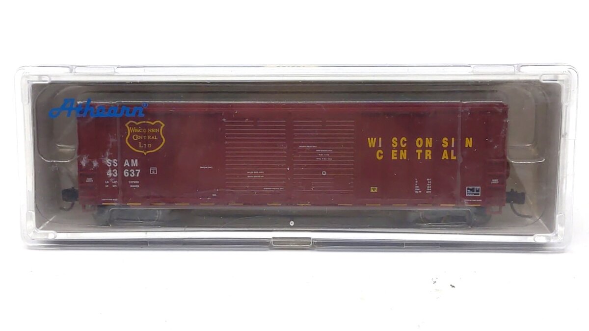 Athearn 17564 N Wisconsin Central 50' FMC Double Door Box #43637