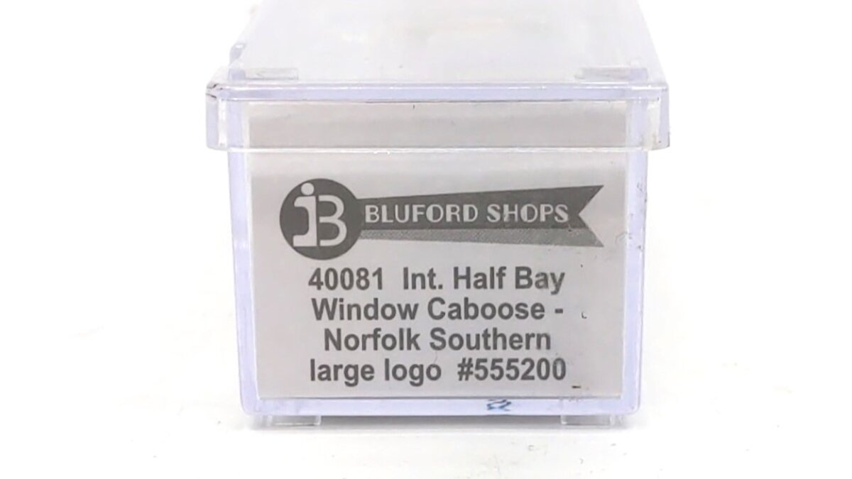 Bluford Shops 40081 N Scale Norfolk Southern Window Caboose #555200