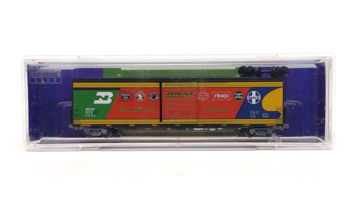 Micro-Trains 10400080 N BNSF 25th Anniversary 60' High-Cube Boxcar #9520