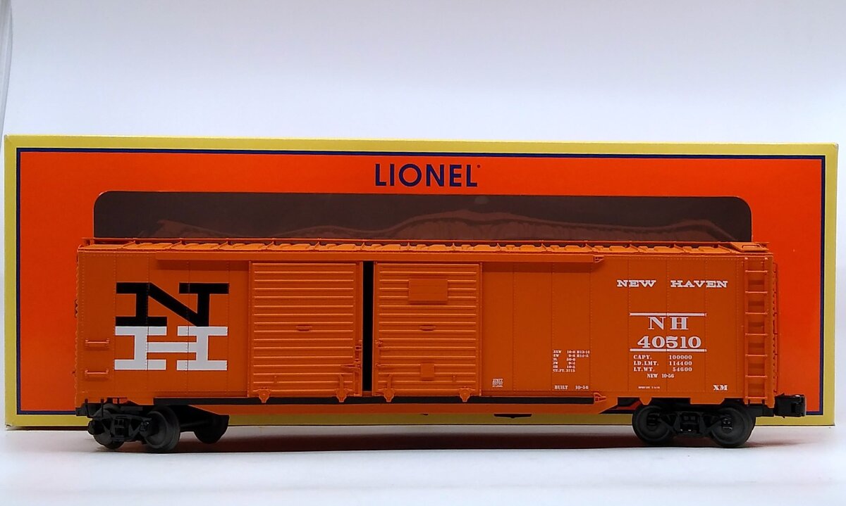 Lionel 6-27877 O Gauge New Haven Double-Door Boxcar #40510 LN/Box