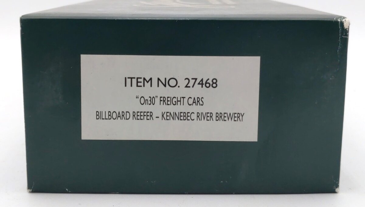 Bachmann 27468 On30 Kennebec River Brewery Billboard Reefer #1036 LN/Box
