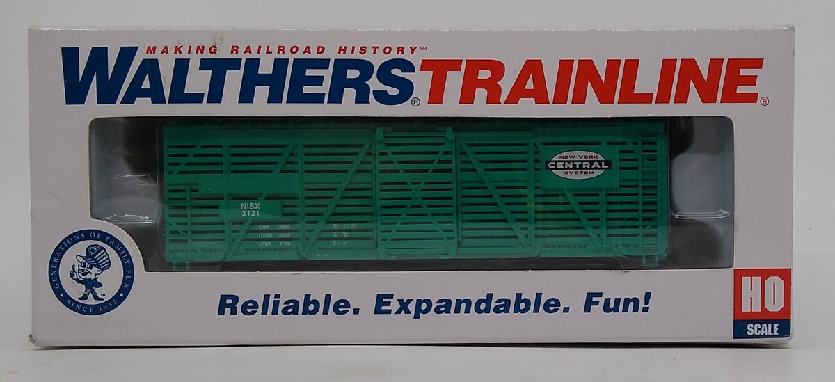 Walthers 931-1687 HO New York Central 40'''' Stock Car #3121 - Ready to Run