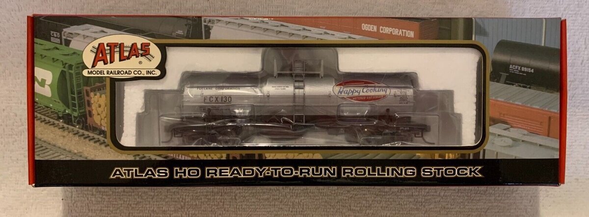 Atlas 1061-1 HO FCX 11,000 Gallon Tank Car #130 MT/Box