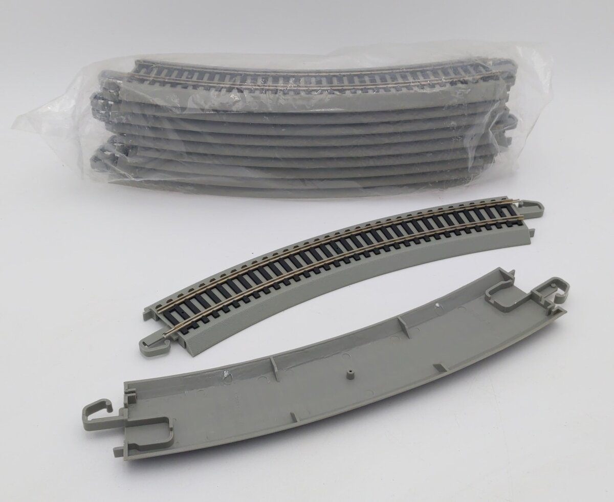 Bachmann 92123-A4 HO Nickel Silver Straight E-Z Track Section(10)