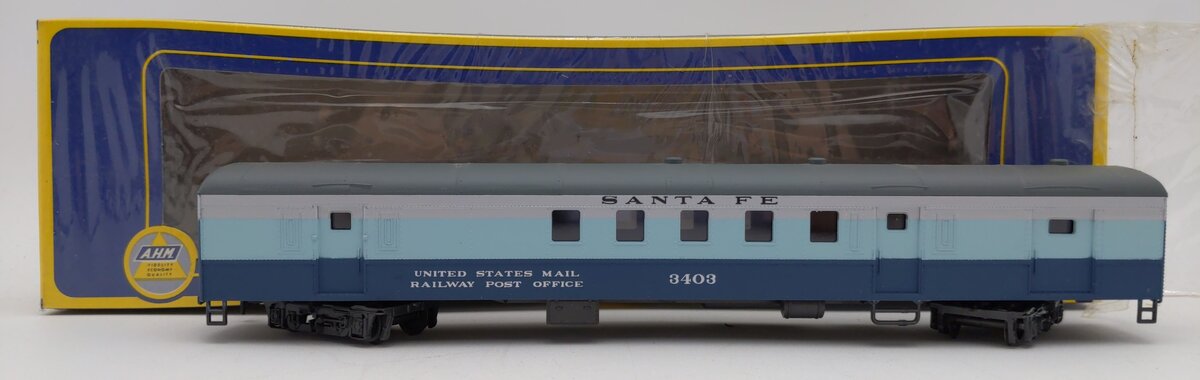 AHM 6403 HO Santa Fe 1930 72ft R.P.O Passenger Car #3403