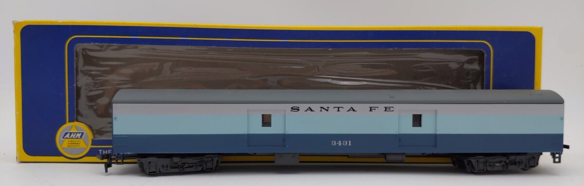 AHM 6407 HO Santa Fe 1930 Smooth Side Baggage Car #3431