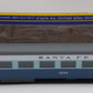 AHM 6404 HO Scale 1930 Santa Fe Passenger Coach Car #3119