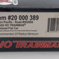 Atlas 20000389 HO Scale Union Pacific Bulkhead Flatcar #262004