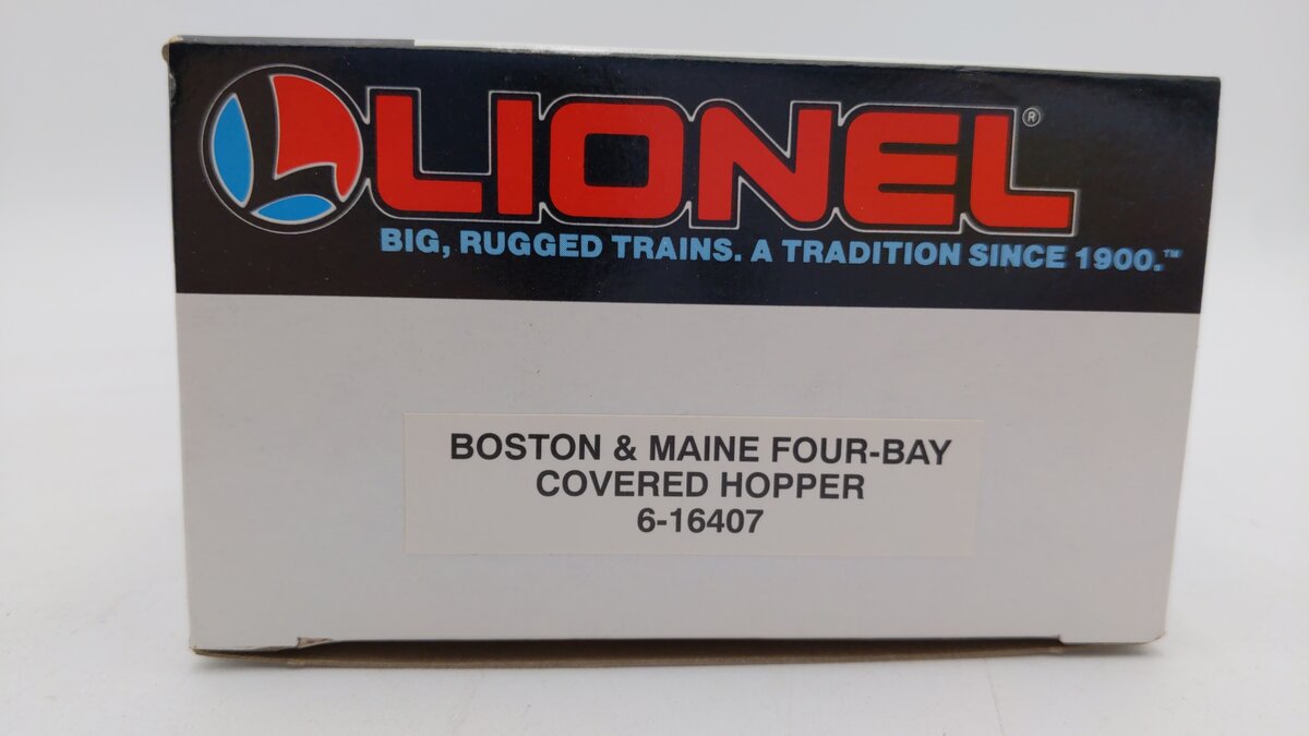 Lionel 6-16407 O Gauge Boston & Maine Four-Bay Hopper LN/Box