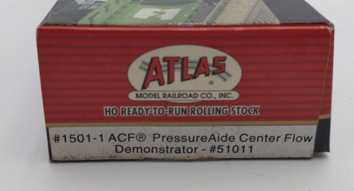 Atlas 1501-1 HO Scale ACF Demonstrator PressureAide Centerflow Hopper #51011 MT/Box