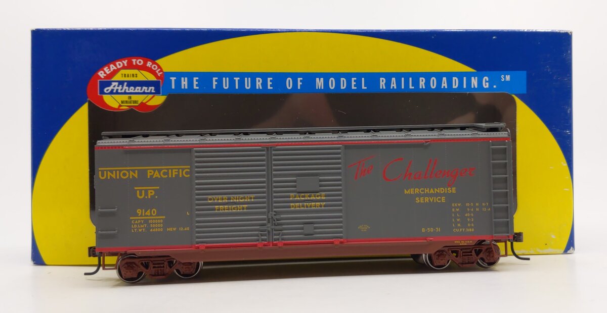 Athearn 70883 HO Union Pacific-Challenger 40' Double Door Boxcar #9140