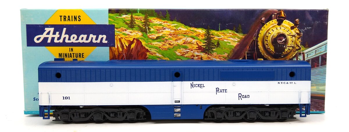 Athearn 3370 HO Scale Nickel Plate Road PB-1 Dummy Diesel Locomotive #191