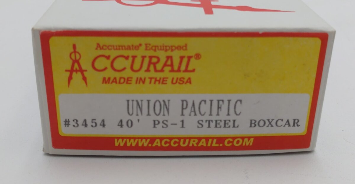 Accurail 3454 HO Union Pacific PS-1 Steel Boxcar Kit