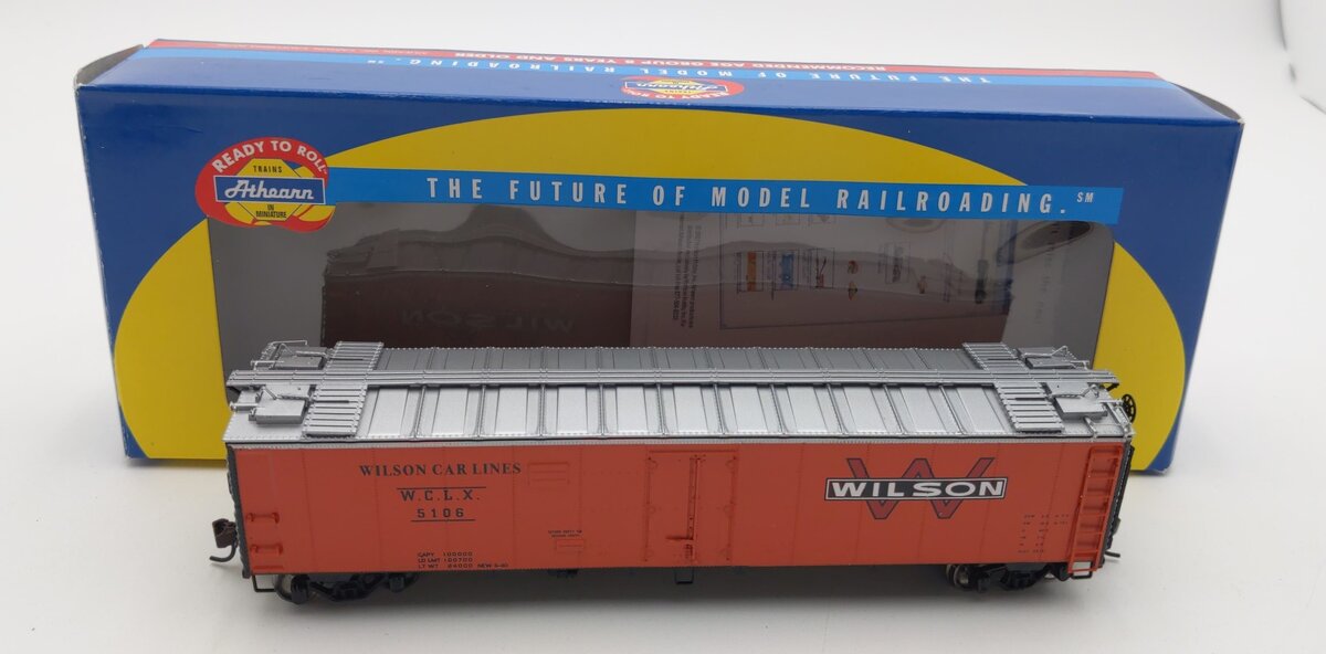Athearn 94544 HO Wilson 50' Ice Bunker Reefer #5106 LN/Box