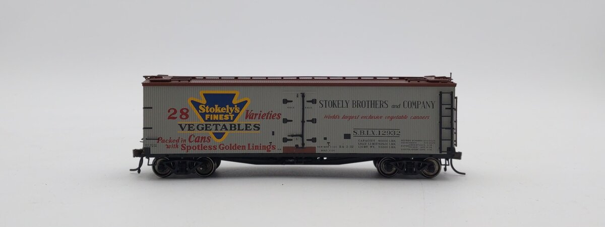 Atlas 20003307 HO Stokely's Vegetables 40' Wood Reefer Car #12932