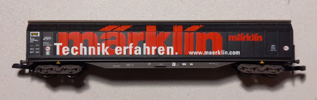 Marklin 82416 Z Scale Marklin High-Capacity Sliding Wall Boxcar