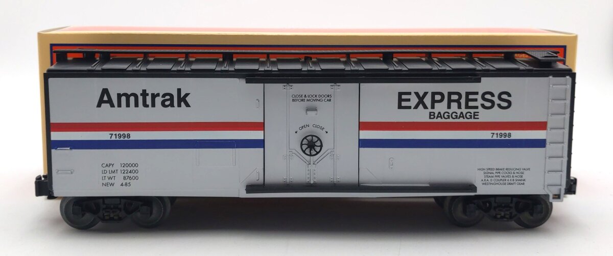 Lionel 6-71998 O Gauge Amtrak Express Baggage Box Car #71998 LN/Box