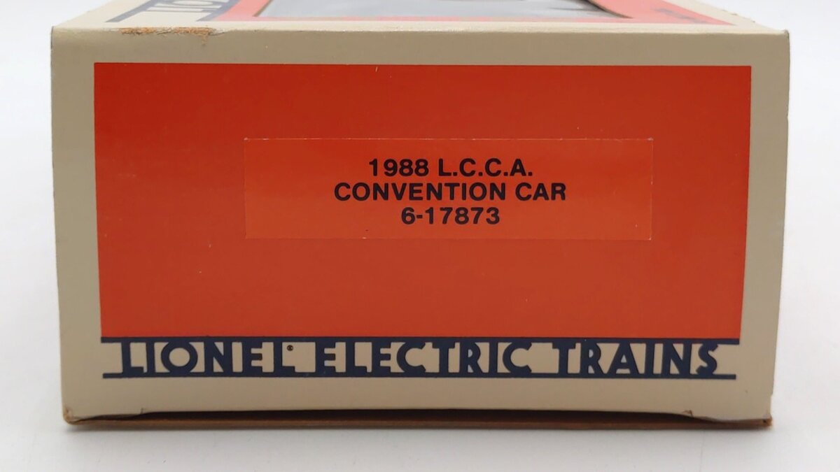 Lionel 6-17873 O Gauge LCCA 1988 Ashland Three-Dome Convention Tank Car