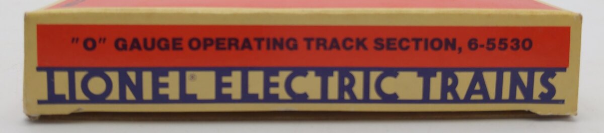 Lionel 6-5530 O Gauge Operating Track Section LN/Box