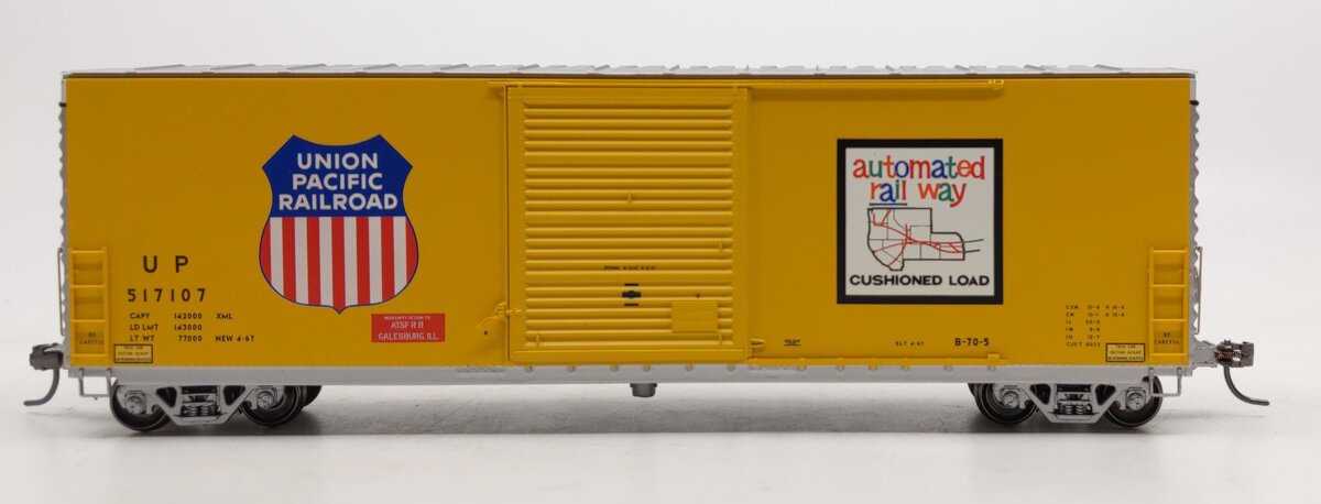 ExactRail EE-1013-5 HO Union Pacific PC&F 6033 Single Door Boxcar #517107 NIB