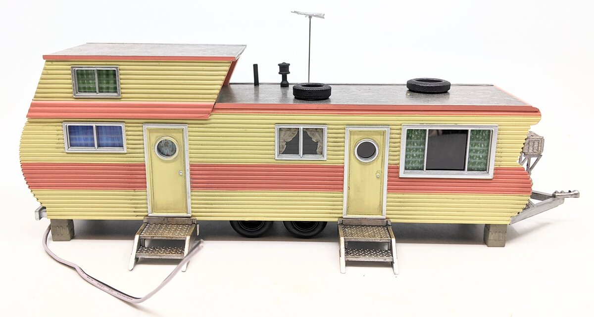 Woodland Scenics BR5061 HO Built-&-Ready Double Decker Trailer Assembled
