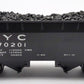 K-Line K6251-1753 O Gauge New York Central 2-Bay Die-Cast Hopper #870201 LN/Box