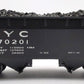 K-Line K6251-1753 O Gauge New York Central 2-Bay Die-Cast Hopper #870201 LN/Box