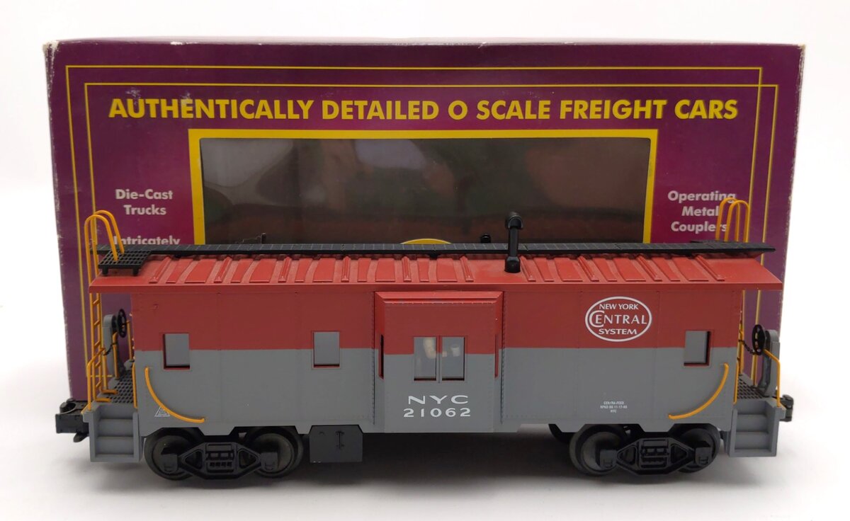 MTH 20-91037 O New York Central Bay Window Caboose #21062 LN/Box