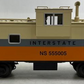MTH 20-91413 O Gauge NS Heritage Interstate Extended Vision Caboose #555005