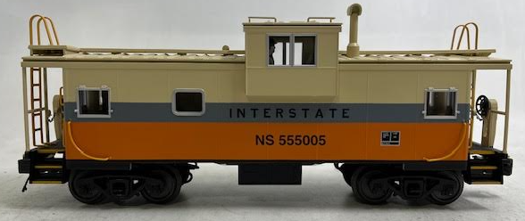 MTH 20-91413 O Gauge NS Heritage Interstate Extended Vision Caboose #555005