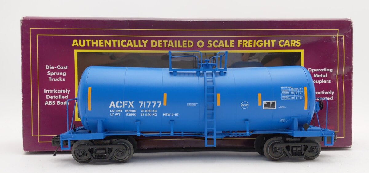 MTH 20-96266 O Gauge ACFX Funnel Flow Tank Car #71777