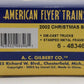 American Flyer 6-48346 S Gauge 2002 Christmas Boxcar LN/Box